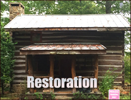 Historic Log Cabin Restoration  Lees Creek, Ohio
